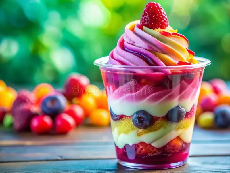 Organik Frozen With Ice Cream