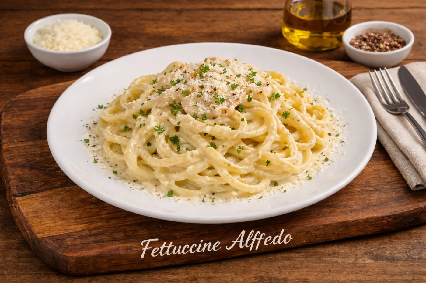 Fettuccine Alfredo