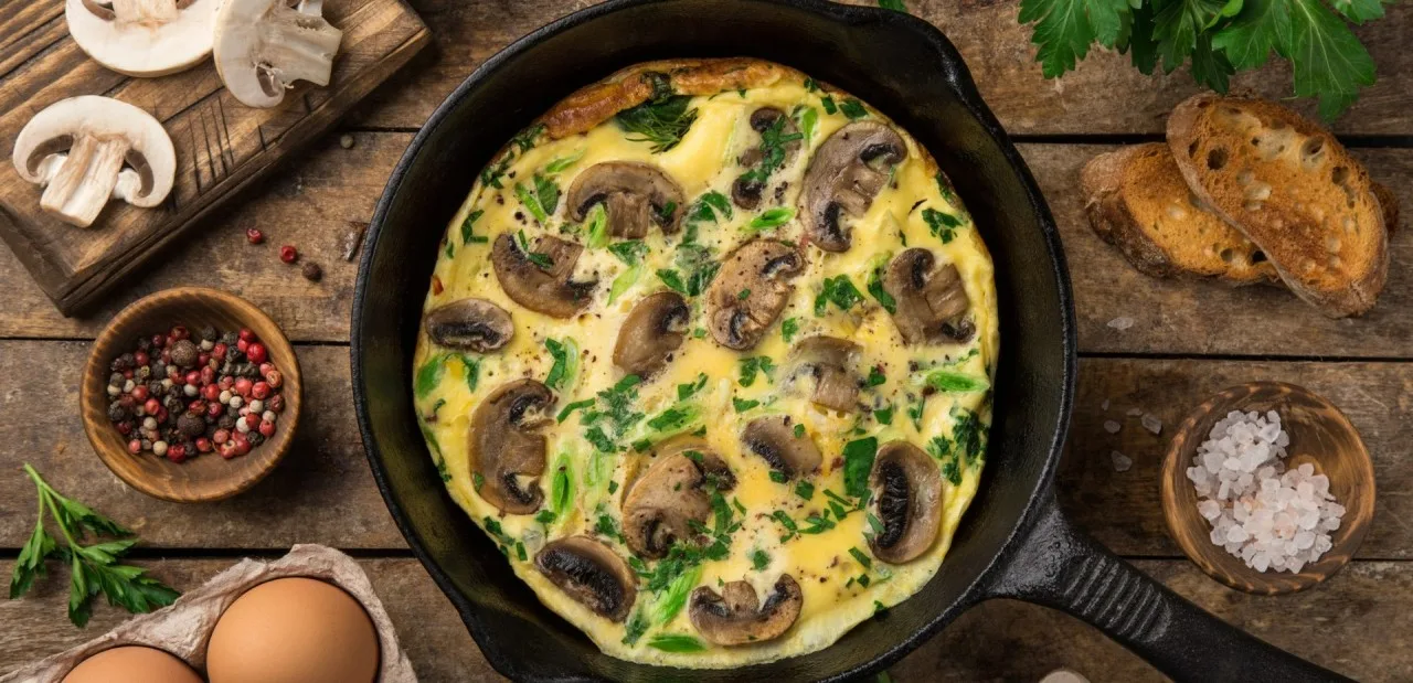 Mantarlı Omlet