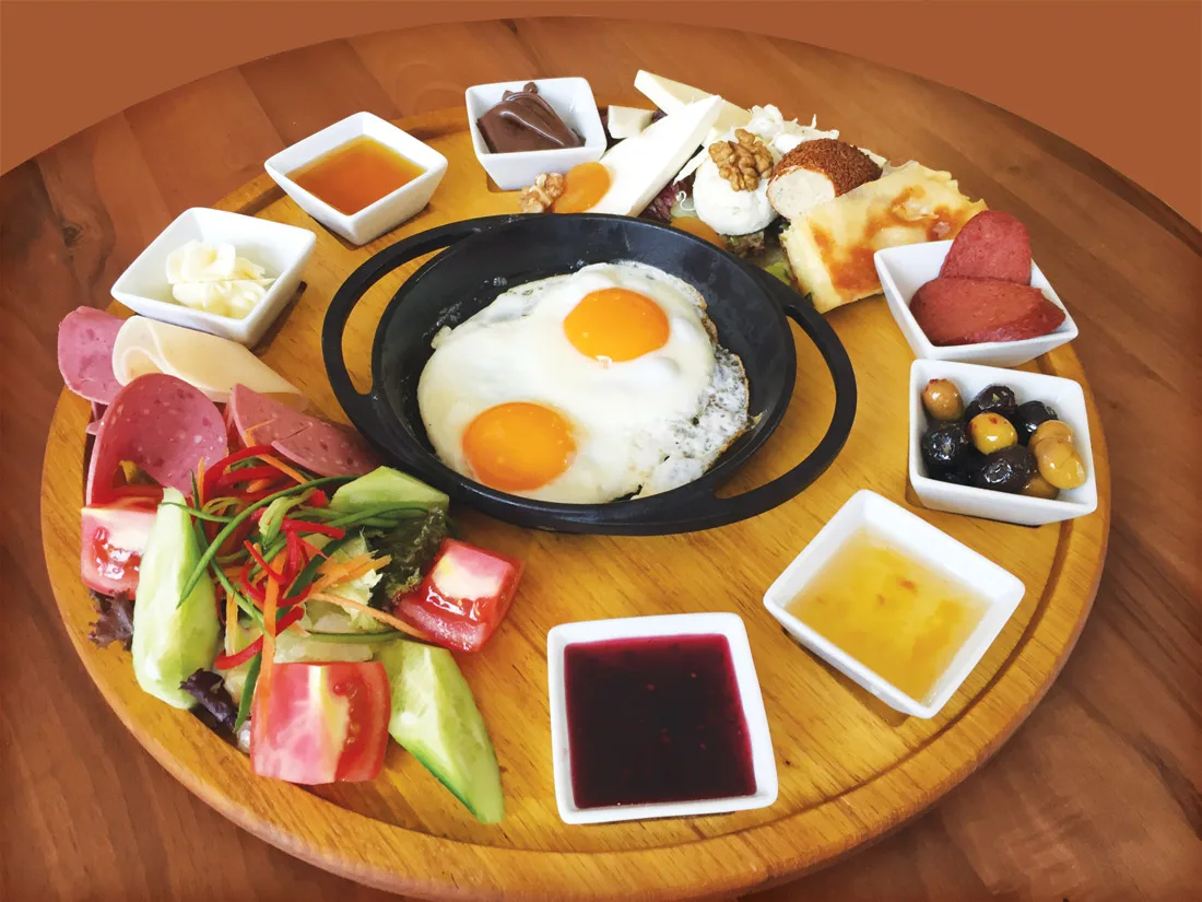 Mini Serpme Kahvaltı Tabağı (Tek Kişilik)