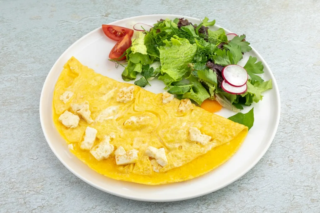 Beyaz Peynirli Omlet